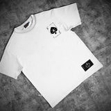 //03-SP1 | Shadow Ops T-Shirt - Arctic White "Death From Above" (Oversized) - Spartathletics
