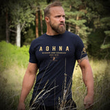 Nemesis T-Shirt - Navy x Gold (Athena) - EU 🇪🇺 | Spartathletics