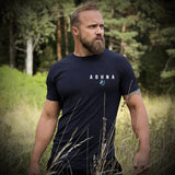 Theos T-Shirt - Navy x Sapphire (Athena) - EU 🇪🇺 | Spartathletics