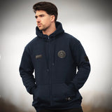 //03 - SP1 | Shadow Ops Zippered Sweater - Navy (Fully Customizable) - EU 🇪🇺 | Spartathletics