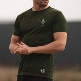 300 T-Shirt - Olive Green (Performance Line) - EU 🇪🇺 | Spartathletics