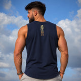 Nemesis Sleeveless Tank - Navy (Poseidon)