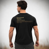 Origins T-Shirt - Onyx (Tribute to Heroes)