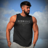 Nemesis Sleeveless Tank - Onyx (Leonidas - Black Edition) - EU 🇪🇺 | Spartathletics
