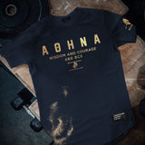 Nemesis T-Shirt - Navy x Gold (Athena) - EU 🇪🇺 | Spartathletics