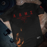 Nemesis T-Shirt - Onyx x Lava Red (Hades) - EU 🇪🇺 | Spartathletics