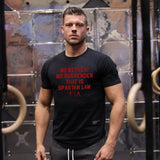 Victory T-Shirt - No Retreat, No Surrender - EU 🇪🇺 | Spartathletics