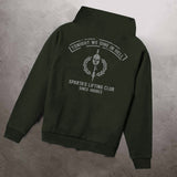 //03-SP1 | Shadow Ops 1/4 Zip Sweater - Military Green (Oversized - Fully Customizable)